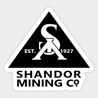 Ivo Shandor Mining Co Sticker